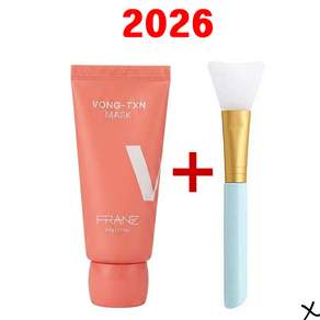 [2026최근제조] 프란츠 봉톡신 크림 마스크팩 떼어내는 60g1개+팩붓1개