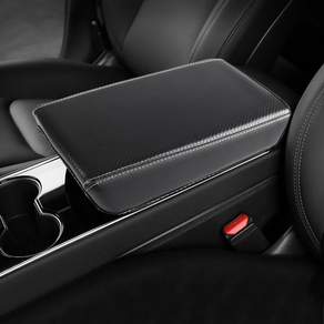 CEBAT 센터 콘솔 암레스트 박스 커버 긁힘 방지 가죽 자동차 중앙 보호 패드 실내 장식 액세서리 Dodge Charger 2011-2023 및 Chrysler 300