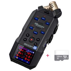 ZOOM H6 essential 에센셜(258GB포함)AS가능 ASMR마이크 브이로그 강의 회의 설교 인터뷰 악기레슨