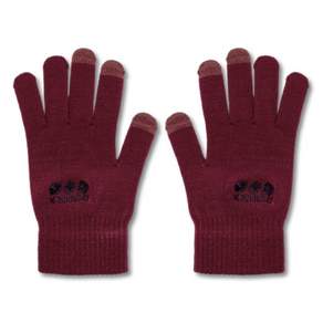 미디엄스 남성 장갑 Sunflower Logo Gloves Burgundy MDS25SSACC03