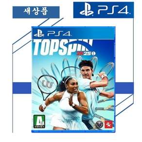 (실물 게임 패키지)(새상품) 플스4 PS4 탑스핀 2K25 테니스 정식발매 한글판 플레이스테이션4