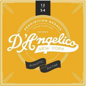 DAngelico 어쿠스틱 기타 줄SSP7950ONS