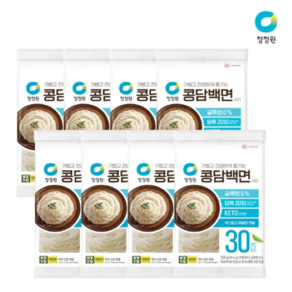 청정원 콩담백면 면 사리