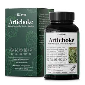 어스빌 아티초크 10배농축 추출물 알약 500mg