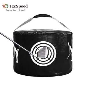 FzcSpeed 골프 임팩트백 스윙 연습기 실내외 골프 연습백 스윙 트레이너 타격 훈련용