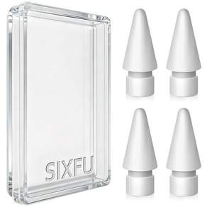 SIXFU 애플펜슬 펜촉은 애플펜슬 프로/애플 펜슬 USB-C/애플펜슬 2세대/1세대와 호환