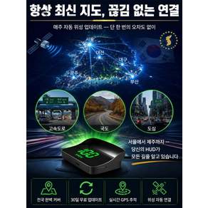 [전차종 호환] 차량용 hud 해드업 디스플레이2026 차량용 헤드업 디스플레이 자동차 속도계