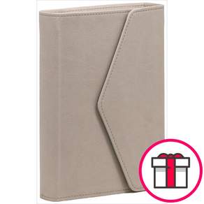LASTELLA BOOKS 개역개정 라스텔라 W 성경전서 소단본 성경 색인 무지퍼 지갑식 PU 머드그레이 NKR62ETHU 라스텔라북스