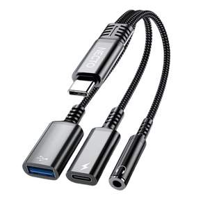 넥토 USB C타입 OTG 3.0 이어폰 충전 동시 변환 젠더