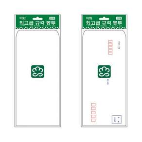 혜명생필품몰 이화 최고급 규격봉투 인쇄(걸이용) 20매입 / 16절 100X205 - 개 (1개입) 경조사봉투