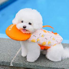 위니즈 젤리빈 펫 구명조끼 강아지 물놀이 턱받이