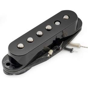 Musicly Pro ST - 50S 스태거드 알니코 5 싱글 코일 넥 미들 브릿지 픽업 세트 스트랫 스타일 일렉트릭 기타 화이트
