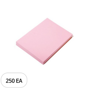 희망노트사 색도화지 A4 분홍