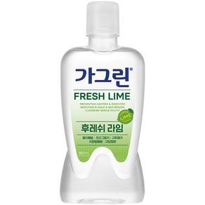 가그린 후레쉬라임 구강청결제