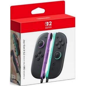 2 (L) Nintendo Switch 2 [닌텐도 순정품]Joy-Con 라이트 퍼플/(R) 라이트 그린