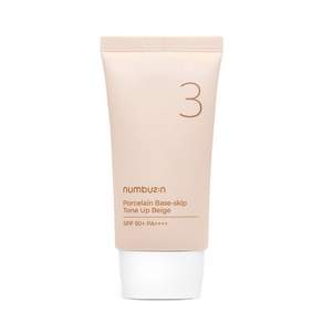 넘버즈인 3번 도자기결 파데스킵 톤업베이지 SPF50+ PA++++
