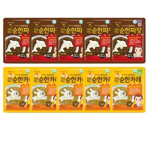 아이배냇 유아용 베베 소스 순한짜장+순한카레