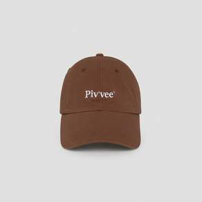 PIV’VEE Pivvee Logo Ball Cap (chocolate brown)
