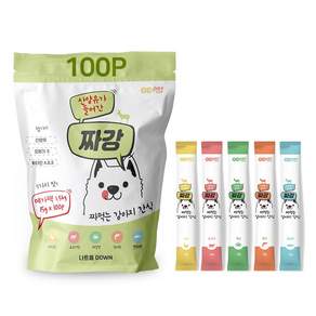 짜강 산양유 퓨레 강아지간식 대용량