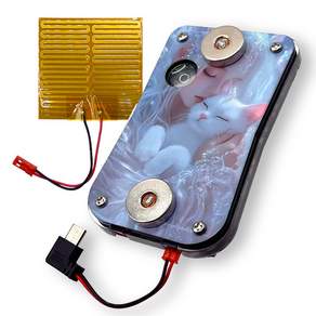 오토바이 LED 플래시 자석 충전 패드 열선 패드 포함 I HMT-02 I 하나플러스샵