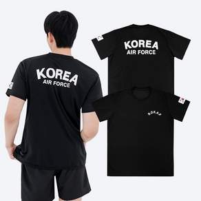 [1+1] 공군 ROKAF 로카 반팔티 (2color) - 코리아 에어포스 로카프 공군 로카티 남여공용 체육대회 반티 단체티