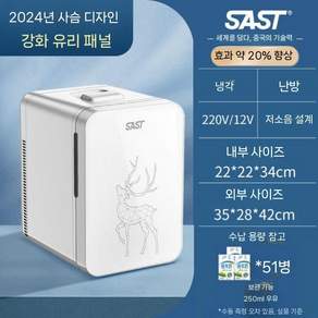 저소음 소형 냉장고 쿨링 미니카 학생 기숙사 화장품 쿨러 차량용 가정용 16L