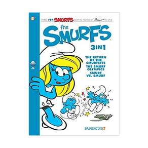The Smurfs Graphic Novels 3-In-1 #4 3종 합본 Paperback 미국판 9781545804100 2419861