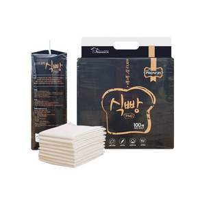 식빵 패드 슈퍼 프리미엄 100매 50*40cm 강아지 배변 패드
