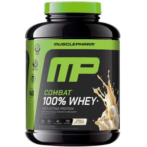머슬팜 컴뱃 웨이 프로틴 2.24kg 분리 유청 단백질 쉐이크 파우더 BCAA 아미노산 WPI