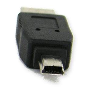 USB 2.0 A 수 to 미니 5핀 변환 젠더 소형 일체형