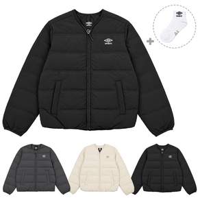 [백화점정품] 엄브로 26FW 네오 라이트 경량 패딩 다운 자켓 가벼운 따뜻한 겨울 점퍼 + 정품 엄브로양말