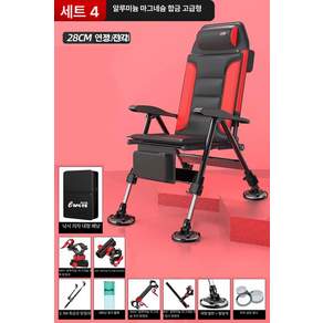 접이식 낚시 의자 갯바위 푹신한 체어 방수 쿠션 푹신 경량 좌대 섬