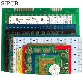 SJPCB 인쇄 회로 기판 샘플 프로토타입 제조 맞춤형 PCB 공급업체 양면 2 레이어 생산 파일 보내기