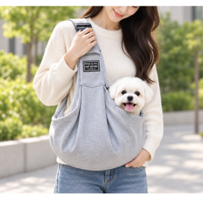 아이브홈 강아지 슬링백 포대기 숄더백 이동가방
