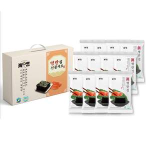 해아람 진 명란김 김선물세트 설날 추석 밥도둑 술안주 맛김