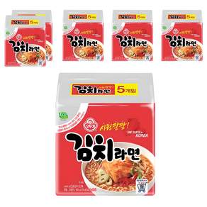 오뚜기 김치라면 120g