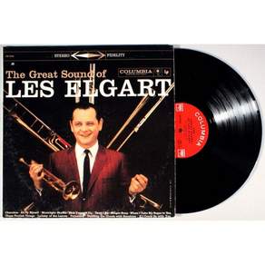 Les Elgart Artist Vinyl 비닐 LP 레코드 The Great Sound Of 미국 발송