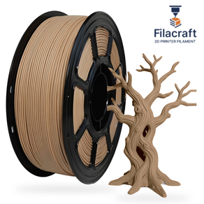 Filacraft PLA 목분함유 우드 목재 나무 필라멘트 1kg 1.75mm 3D프린터 재료 필라멘트 뱀부랩 호환 필라멘트 FILAMENT