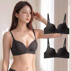 어머머스 쫀득쿠션 볼륨 브라 2P