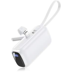 RUMOOR 도킹형 보조배터리 10000mAh 대용량 고속충전 PD 22.5W 잔량표시 일체형 게이블&스탠드