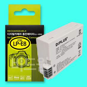 LP-E8 배터리 캐논 호환 EOS 90D 80D EOS 70D EOS 60D EOS 7D EOS 6D EOS 5D MARK II EOS 5D MARK III 등 호환