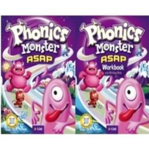 Phonics Monster 3rd 1 2 3 4 ASAP SB+WB 세트 선택구매 (전2권)