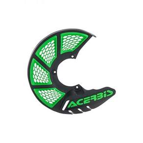 Acerbis X-브레이크 통풍 전면 디스크 커버 블랙그린