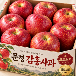 초고당도 문경 감홍 사과 초특가