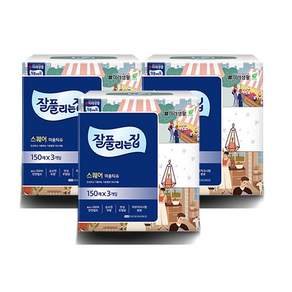 잘풀리는집 천연펄프 미용티슈 2겹
