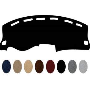 20112022년형 Dodge Durango에 맞는 맞춤 제작 프리미엄 카펫 대시보드 커버 대시 패드 매트 블랙wRased 중앙 스피커