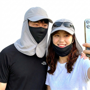 카라몰리 자외선차단 모자 워터파크 얼굴 햇빛가리개 썬캡