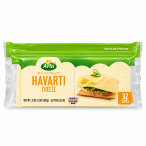 코스트코 ARLA 하바티 슬라이스 치즈 907g 냉장