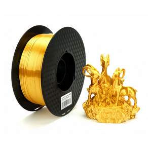 CC3D PLA 실크 골드 3d 프린터 소모품 실크 1.75mm 1000G 3D 프린터 재료 실크 pla 인쇄 리필 필라멘트 진공 포장 1kg 반짝이다 실크 금속 광택