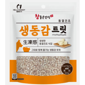 헬로도기 생동감트릿 미니 반려동물 동결건조 대용량간식